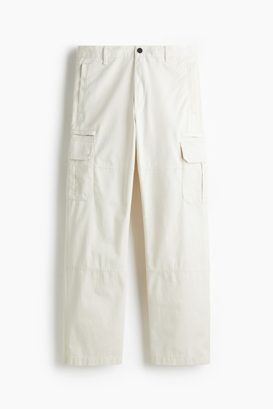 Regular-Fit Twill Cargo Pants