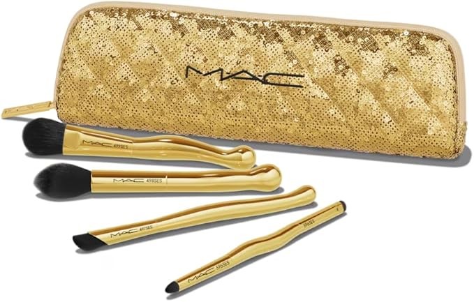 MAC Golden Touch Mini Brush Kit, 5 Piece Set