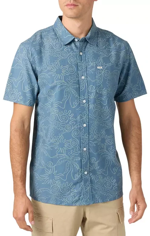 O'Neill Men's OG Eco Print Standard Shirt