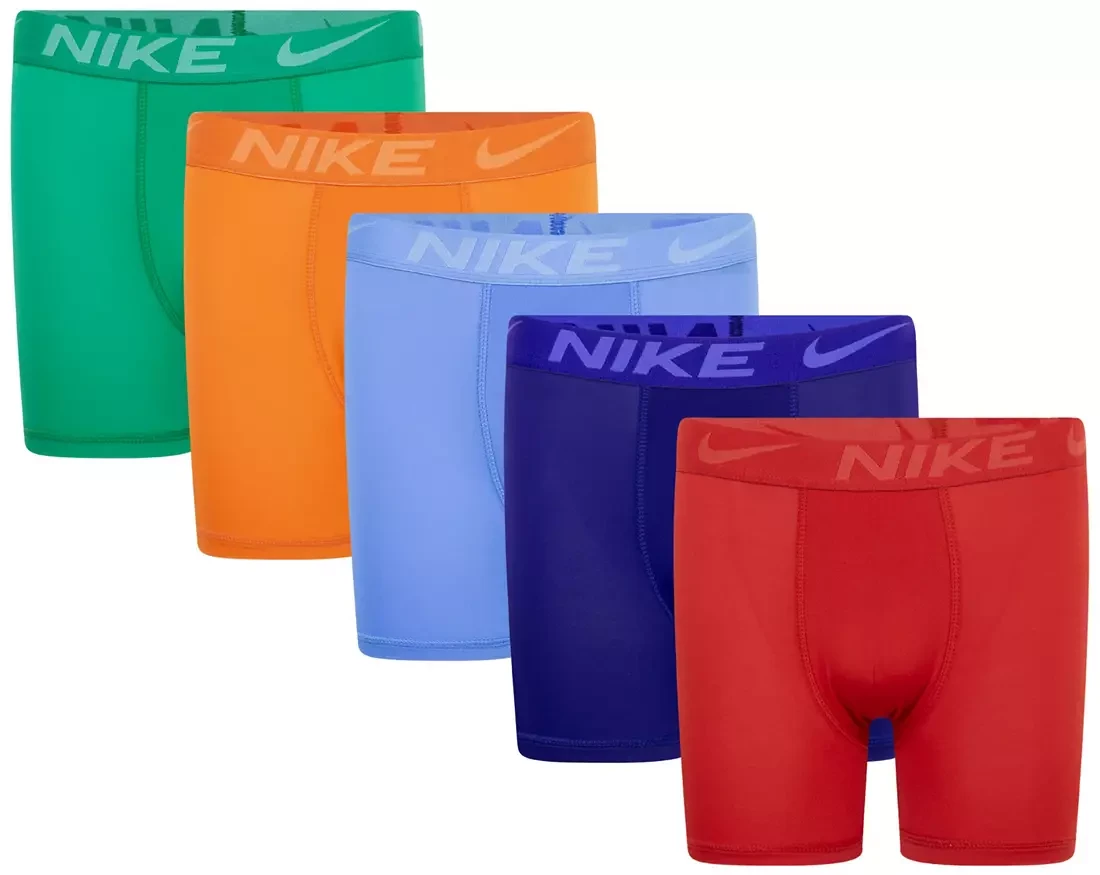 Nike Boys' Color Pop Boxer Briefs - 5 Pack