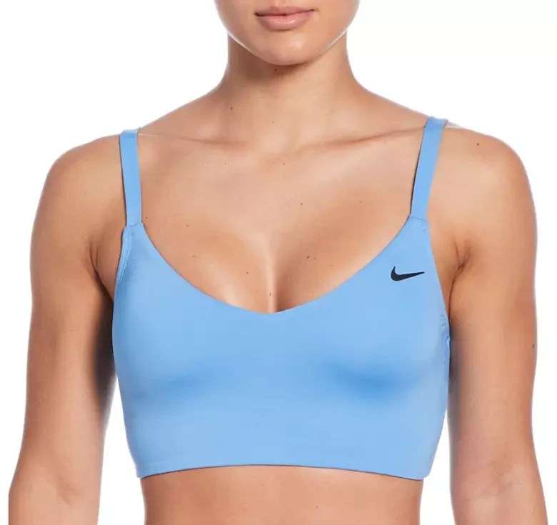 Nike Women's Essentials V-Neck Midkini Swim Top